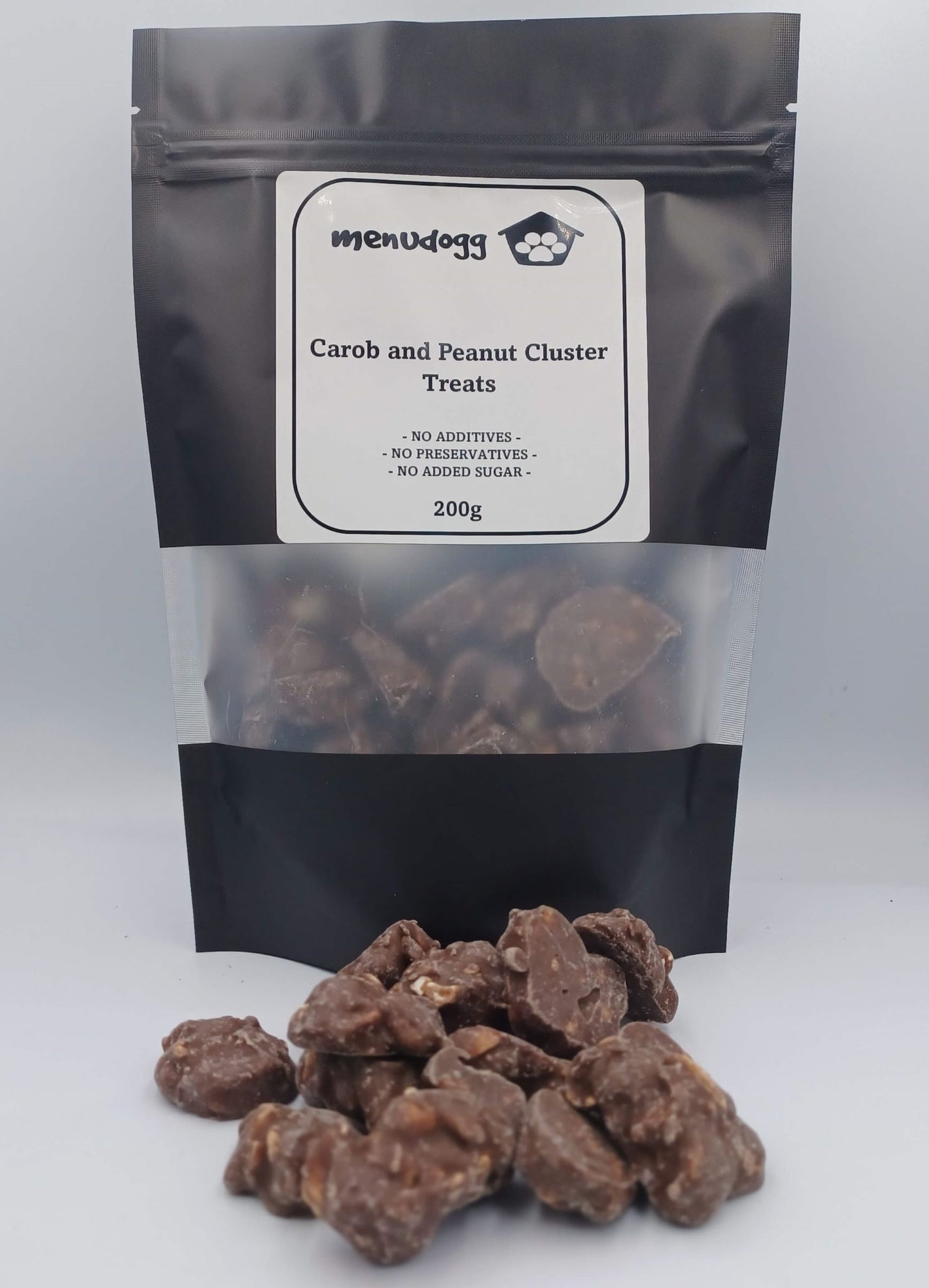 Carob and Peanut Cluster Treats
