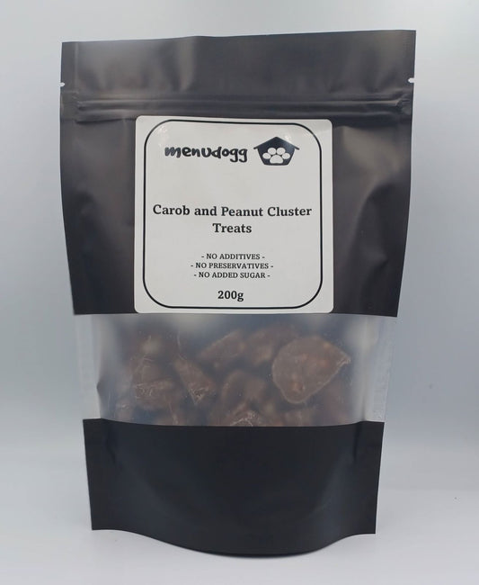 Carob and Peanut Cluster Treats