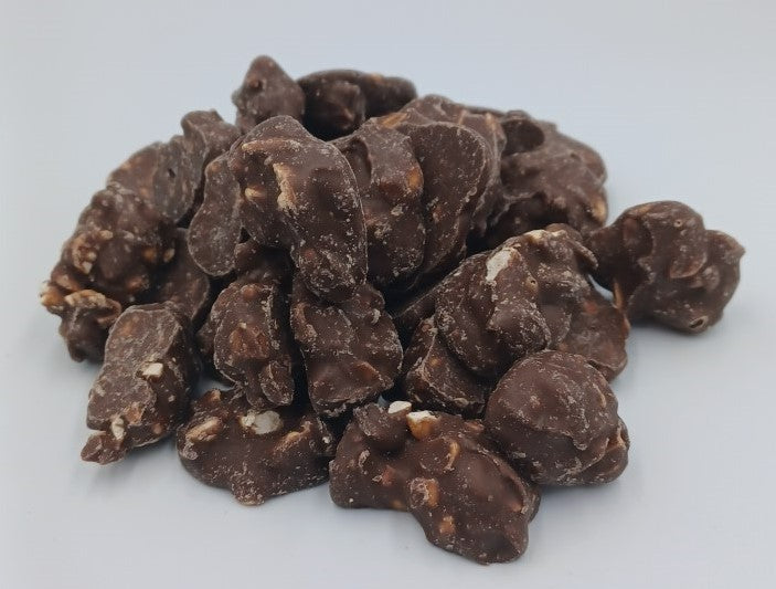 Carob and Peanut Cluster Treats